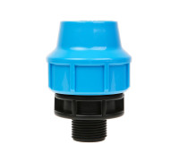 Муфта компрессионная Политэк 40 x 1 Н для труб ПНД 506691