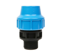 Муфта компрессионная Политэк 40 x 1 1/4 Н для труб ПНД 506692