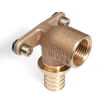 Угольник настенный REHAU RAUTITAN RX 16-Rp 1/2 бронза 14563583001