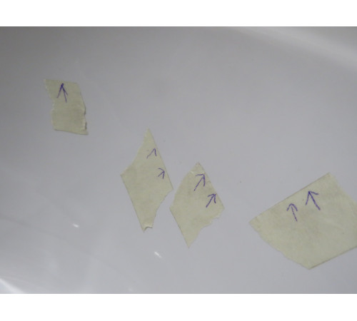 УЦЕНКА Биде напольное GSI Kube X 550х360 мм белое глянцевое 9462111_УЦ/1