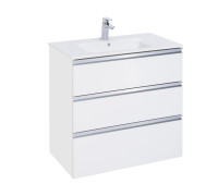 Тумба под раковину Roca The Gap 805х460х865 мм Белый глянец A857406806