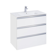 Тумба под раковину Roca The Gap 805х460х865 мм Белый глянец A857406806