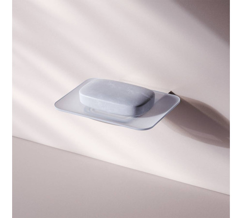 Мыльница стеклянная с настенным держателем AM.PM Inspire V2.0 A50A34200