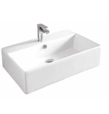 Раковина Artceram QUADRO 65х48 см 1 отв. белая QUL003 01 00