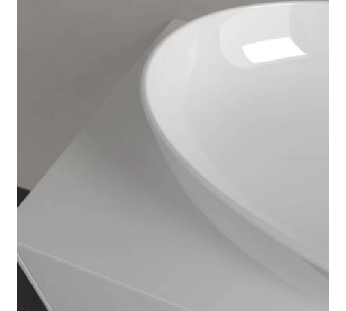 Раковина накладная Villeroy & Boch Artis 61х41 см TitanCeram альпийский белый 41986101