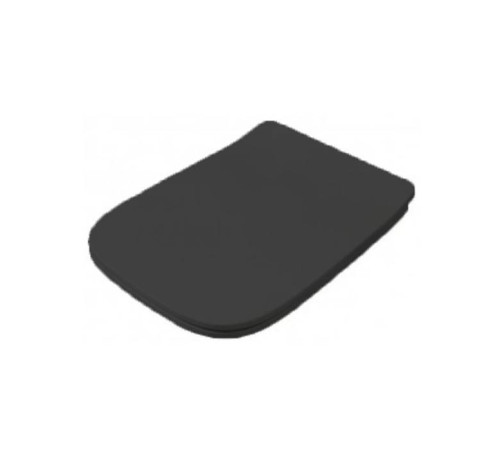 Сиденье для унитаза Artceram A16 с микролифтом черный матовый ASA001 17 71