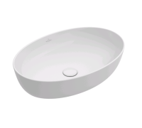 Раковина накладная Villeroy & Boch Artis 610х410х125 мм альпийский белый 41986101