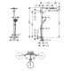Душевая система Hansgrohe Raindance Select S 240 1jet PowderRain хром 27633000
