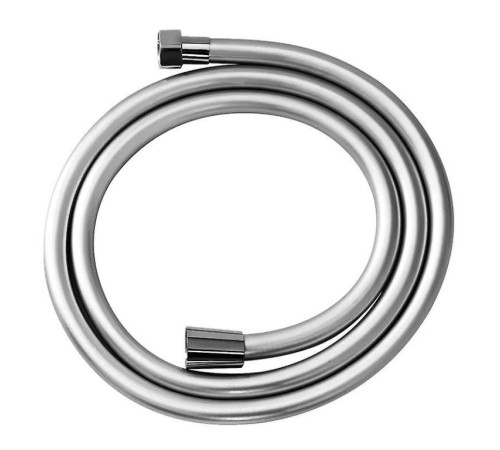 Шланг душевой Aquame ПВХ 1500 мм с защитой от скручивания хром AQM1500CR