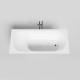 Ванна встраиваемая Salini LOFO 170х75 см Solid Surface белый матовый UM12222
