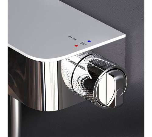 Душевая система с термостатом и смесителем-полкой AM.PM Func F078F200