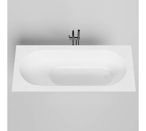 Ванна встраиваемая Salini Ornella Kit 170х70х60 см S-Stone белый матовый 102423M