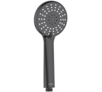 Ручной душ Aquanet Бетта 100 3jet матовый черный AQ2009MB