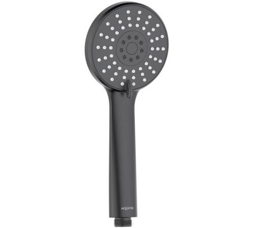 Ручной душ Aquanet Бетта 100 3jet матовый черный AQ2009MB