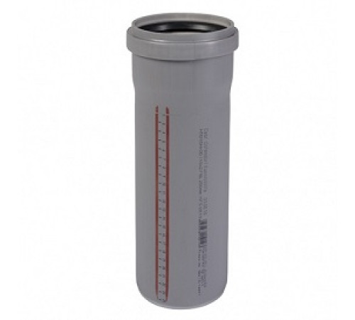 Труба канализационная Ostendorf HTEM 32x3000 мм PP серая 110070