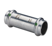 Муфта надвижная Viega Sanpress Inox нержавеющая сталь 18 мм 436384