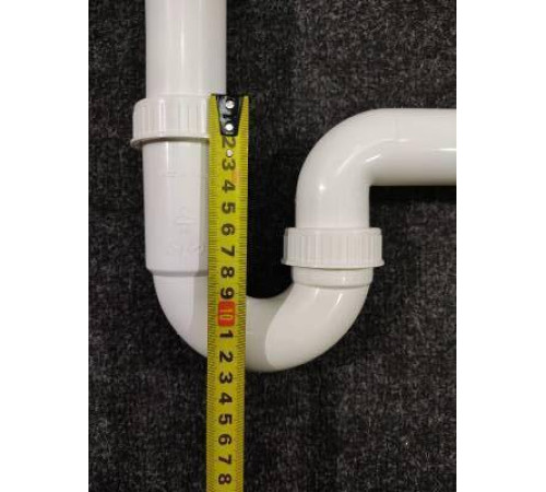 Выпуск для постирочных раковин Kerasan Comunita 50-60 мм хром 753501cr