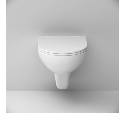Унитаз подвесной AM.PM Spirit V2.0 FlashClean с сиденьем микролифт C901700SC