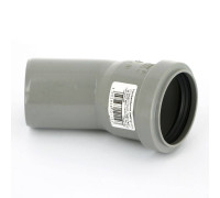 Отвод канализационный Ostendorf HT HTB 50 мм 30° 112110