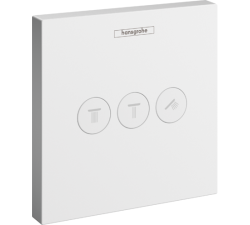 Вентиль hansgrohe ShowerSelect для 3 потребителей внешняя монтажная часть 15764700