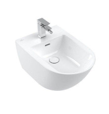 Биде подвесное Villeroy & Boch Subway 3.0 375x560x270 мм CeramicPlus Альпийский белый 447000R1