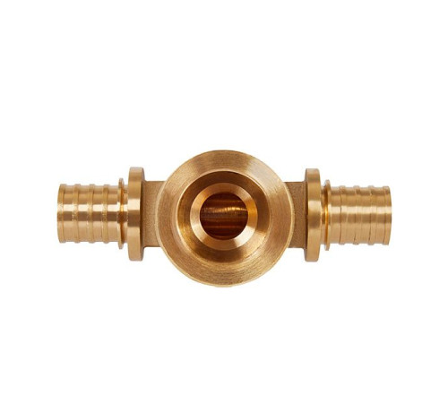 Тройник аксиальный Hoobs 20x2.8-1/2-20x2.8 мм с внутренней резьбой HB-PEXTG-201220