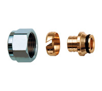 Концовка для пластиковых труб FAR 16х2.2 мм 1/2 евроконус FC 6075 58845