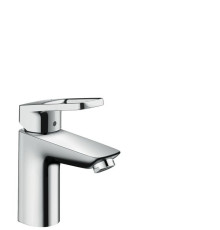 Смеситель для раковины Hansgrohe Logis Loop 100 со сливным гарнитуром 71151000