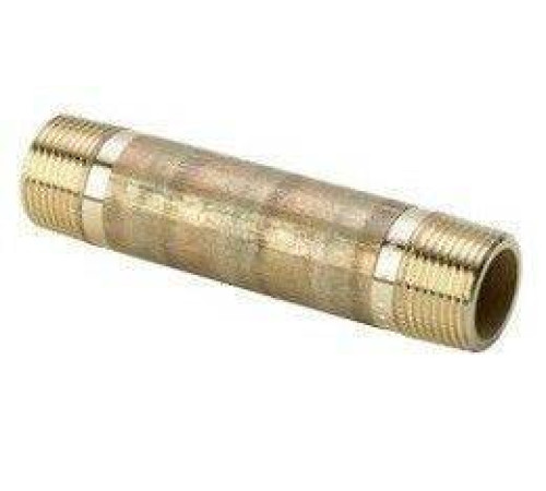 Ниппель удлиненный Viega 3/4 x 90 мм бронза 650957