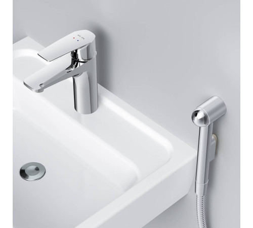 Смеситель для раковины AM.PM Gem с гигиеническим душем F90A03000