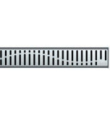 Решетка для душевого канала ACO Showerdrain C Волна 585 мм нерж. сталь 90108860