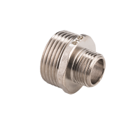 Ниппель переходной Högert Technik 2 x 1 1/2 НН латунь никелированная BF5420908