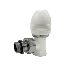 Вентиль угловой ручной SR Rubinetterie Ovus 1/2 белый 0435-1500VC0A