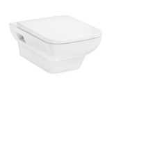 Унитаз подвесной hansgrohe CreekTide Q 540х360 мм безободковый с сиденьем без микролифта 60203450