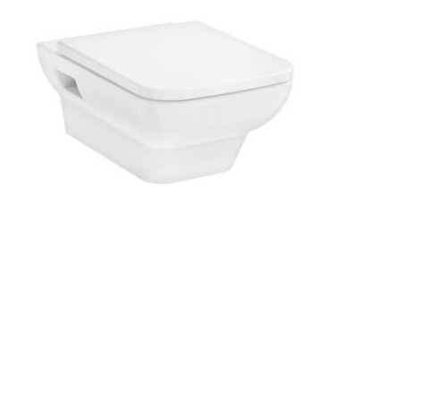 Унитаз подвесной hansgrohe CreekTide Q 540х360 мм безободковый с сиденьем без микролифта 60203450