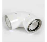 Отвод полипропиленовый 87° Baxi HT 80 мм KHG71405921