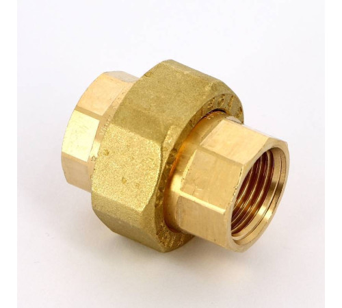 Разъемное соединение ВВ Viega 1/2 плоская прокладка бронза 271022