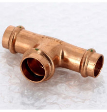 Тройник пресс медный Viega Profipress 18x22x18 мм 322694