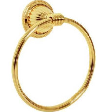 Полотенцедержатель-кольцо Boheme Hermitage золото 10354