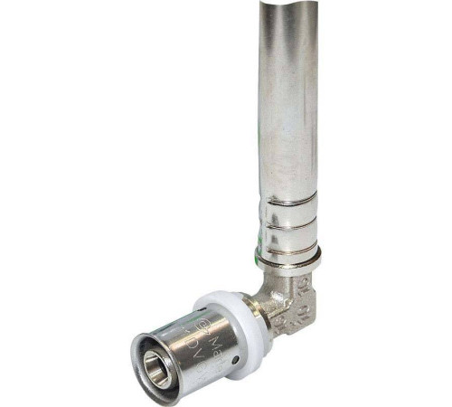 Угол пресс с трубкой для подключения радиатора Uni-Fitt 20x15 мм L=300 мм 717G7153