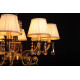 Подвесная люстра Abrasax Sylvia L.8110-8BR CRISTAL-SHADE