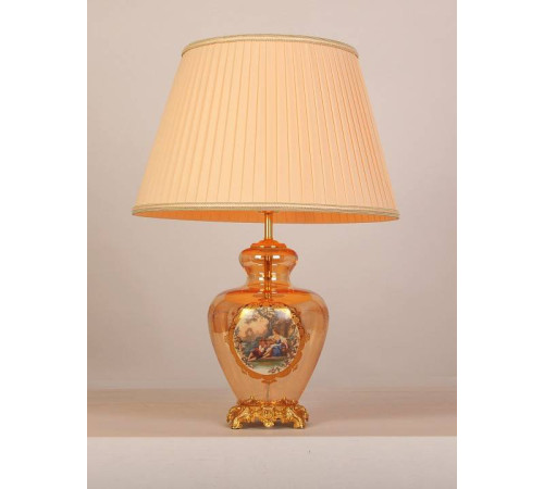 Настольная лампа декоративная Abrasax Lilie TL.8102-1GO