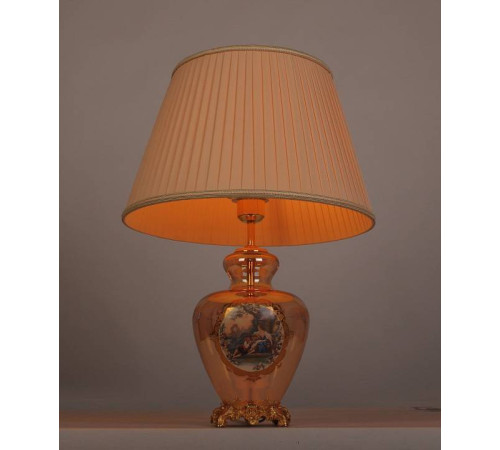 Настольная лампа декоративная Abrasax Lilie TL.8102-1GO