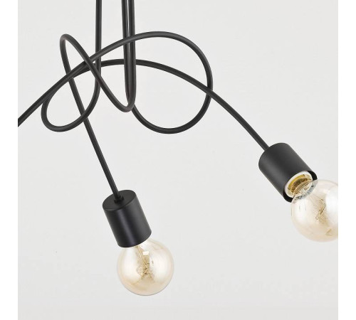 Люстра на штанге ADILUX Tango Black 23173