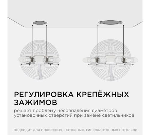 Встраиваемый светильник Apeyron Electrics 06-106