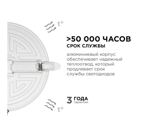 Встраиваемый светильник Apeyron Electrics 06-108