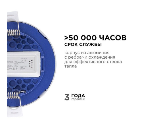 Встраиваемый светильник Apeyron Electrics 06-16
