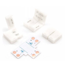 Соединитель лент Т-образный жесткий Apeyron Electrics  09-07