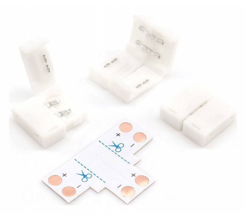 Соединитель лент Т-образный жесткий Apeyron Electrics 09-07