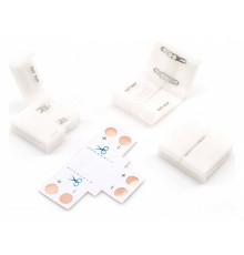 Соединитель лент Т-образный жесткий Apeyron Electrics  09-08